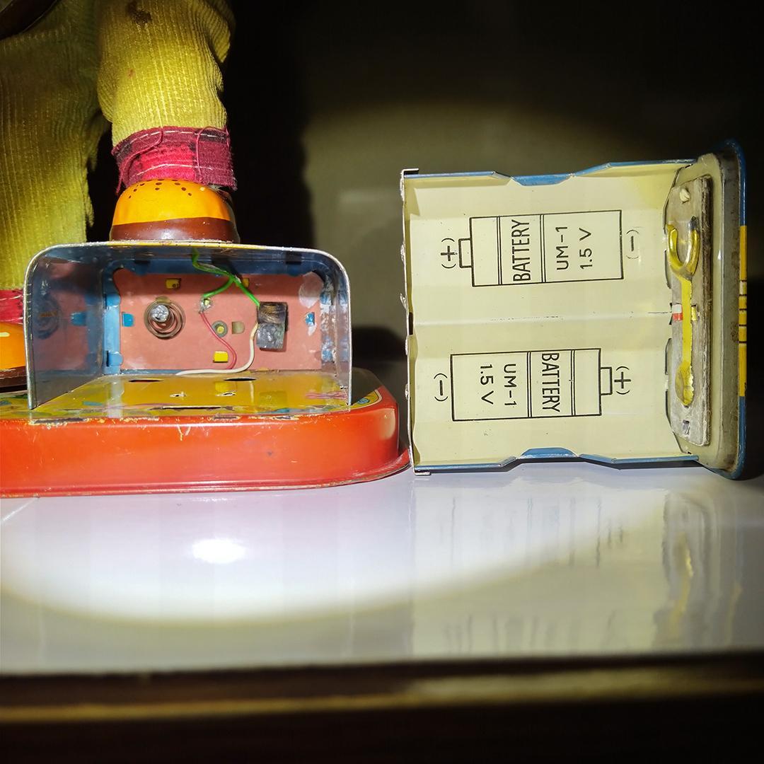 青*鳥様 ALPS ロックンロールモンキー 電動 ブリキ 稼働品