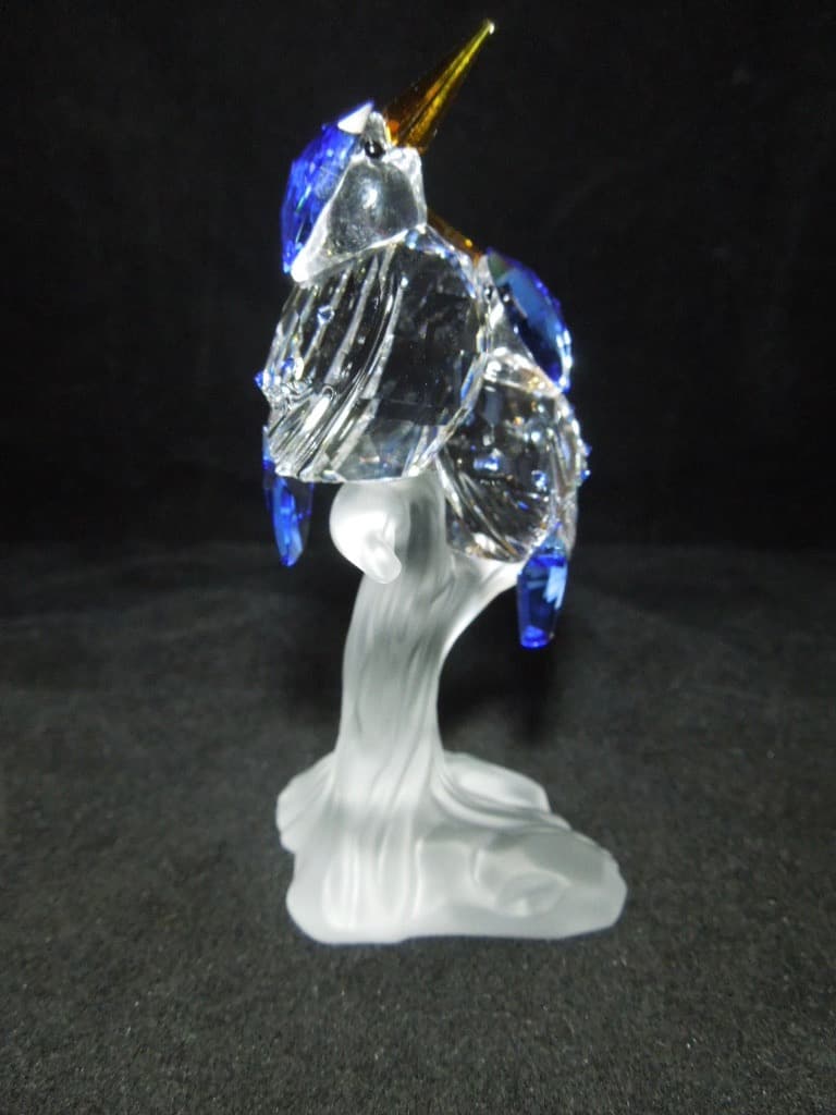 スワロフスキー カワセミ 貴重な廃盤Malachite Kingfishers