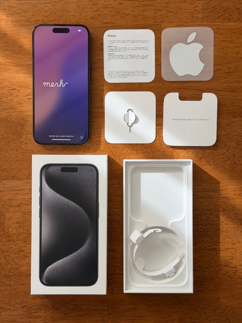 【美品】iPhone 15 Pro 256GB SIMフリー