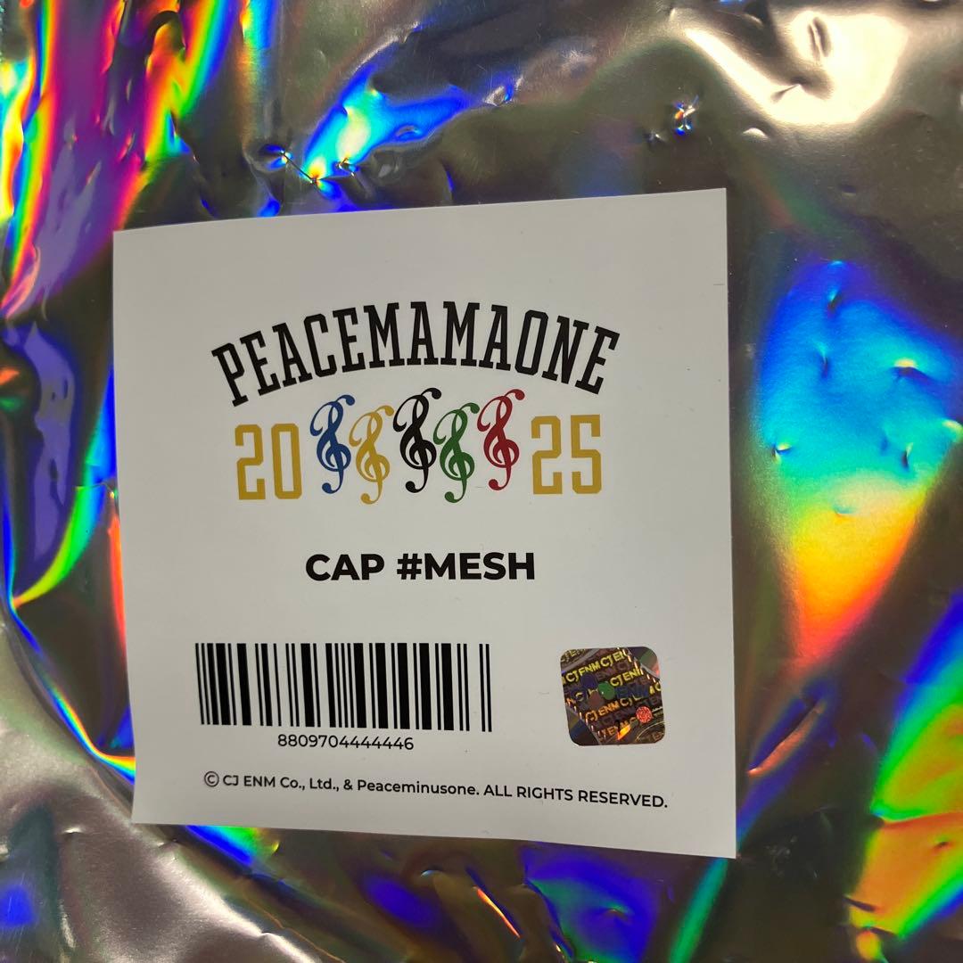 GDRAGON PEACEMAMAONE CAP MESH メッシュ キャップ