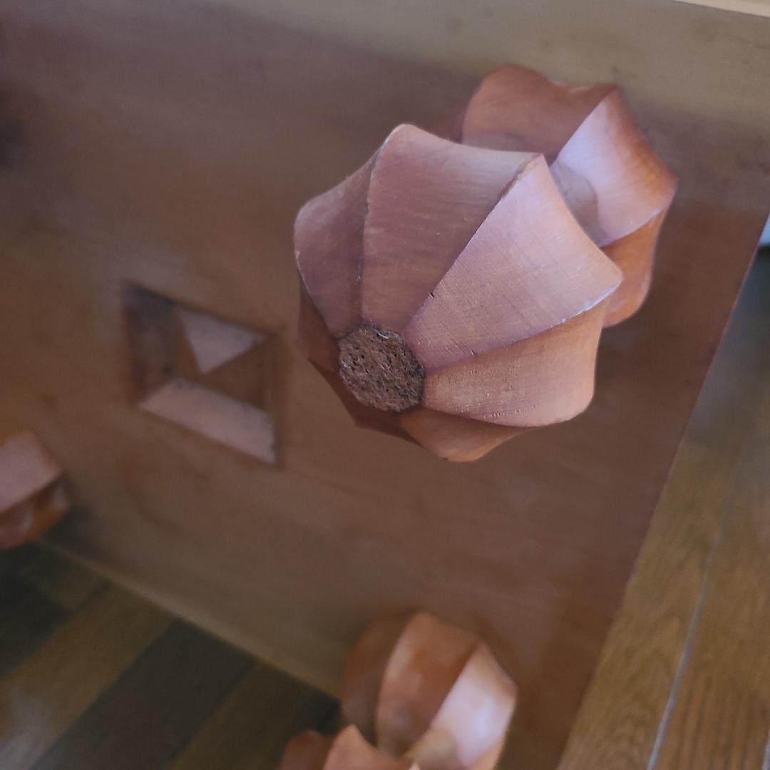 高級　囲碁盤 脚付き へそ有り 碁石・碁筒セット（ケース付き）