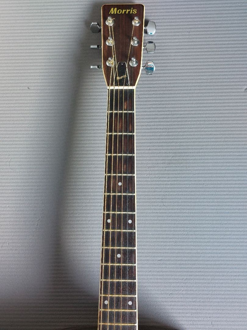Morris W-25 1975年製フォークギター ハードケース付