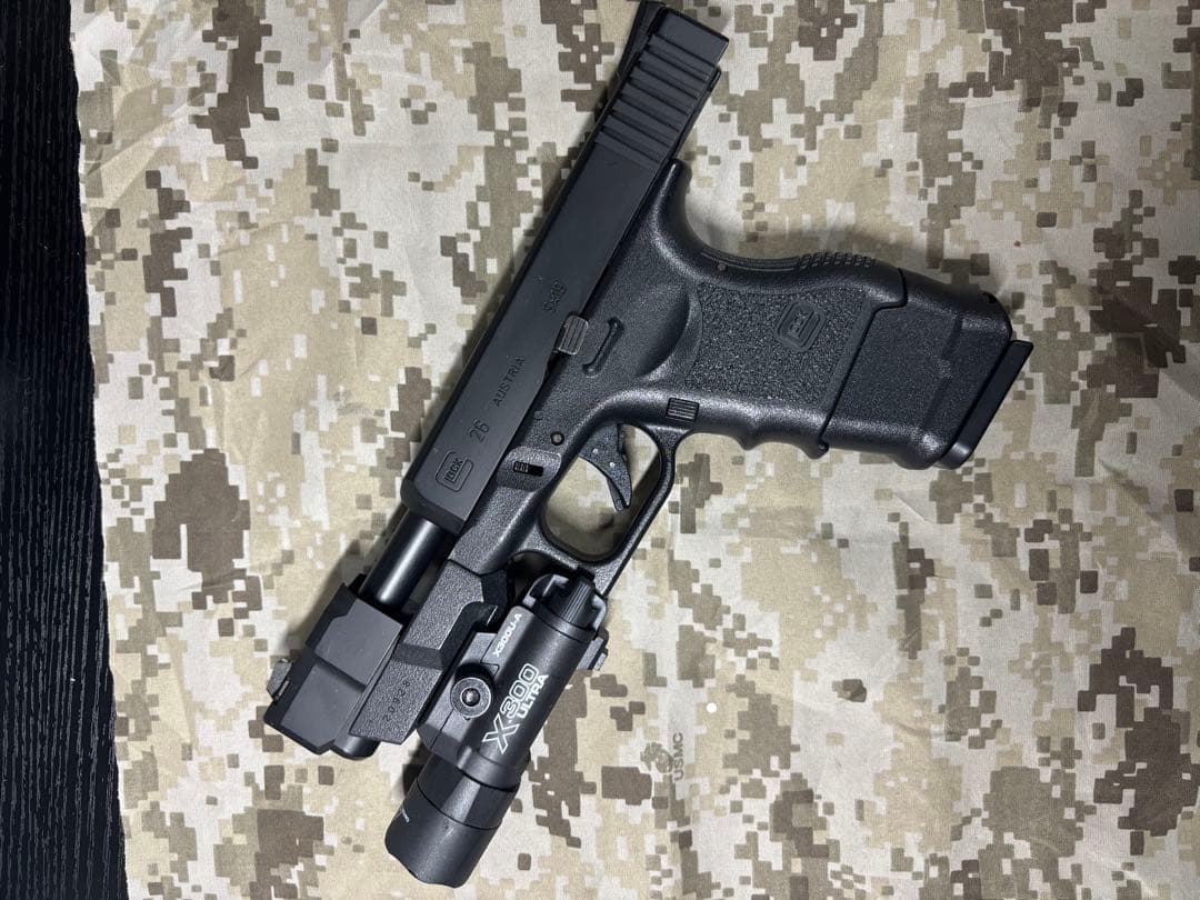 Glock 26 アドバンス　ガスブローバック　ガスガン