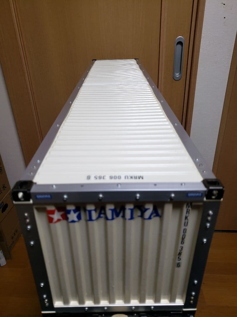 美品　タミヤ1／14 MAERSK コンテナトレーラー ラジコン　海コン