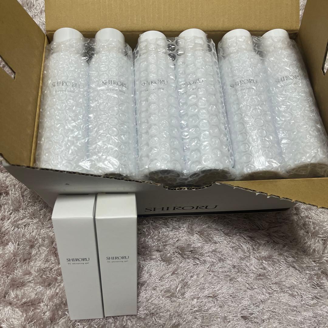 SHIROURU 洗顔料 18本& ホワイトニングゲル2本セット