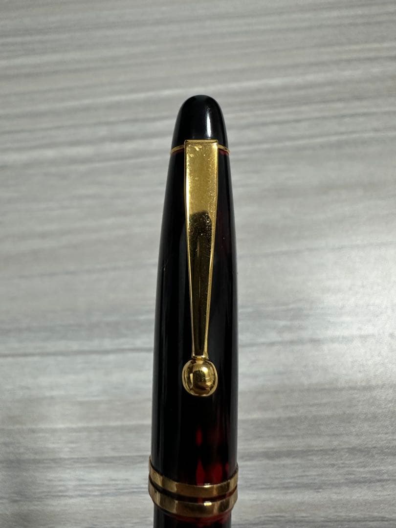 筆記未確認 万年筆 OHASIDO 大橋堂 ペン先14K K18リング 筆記具