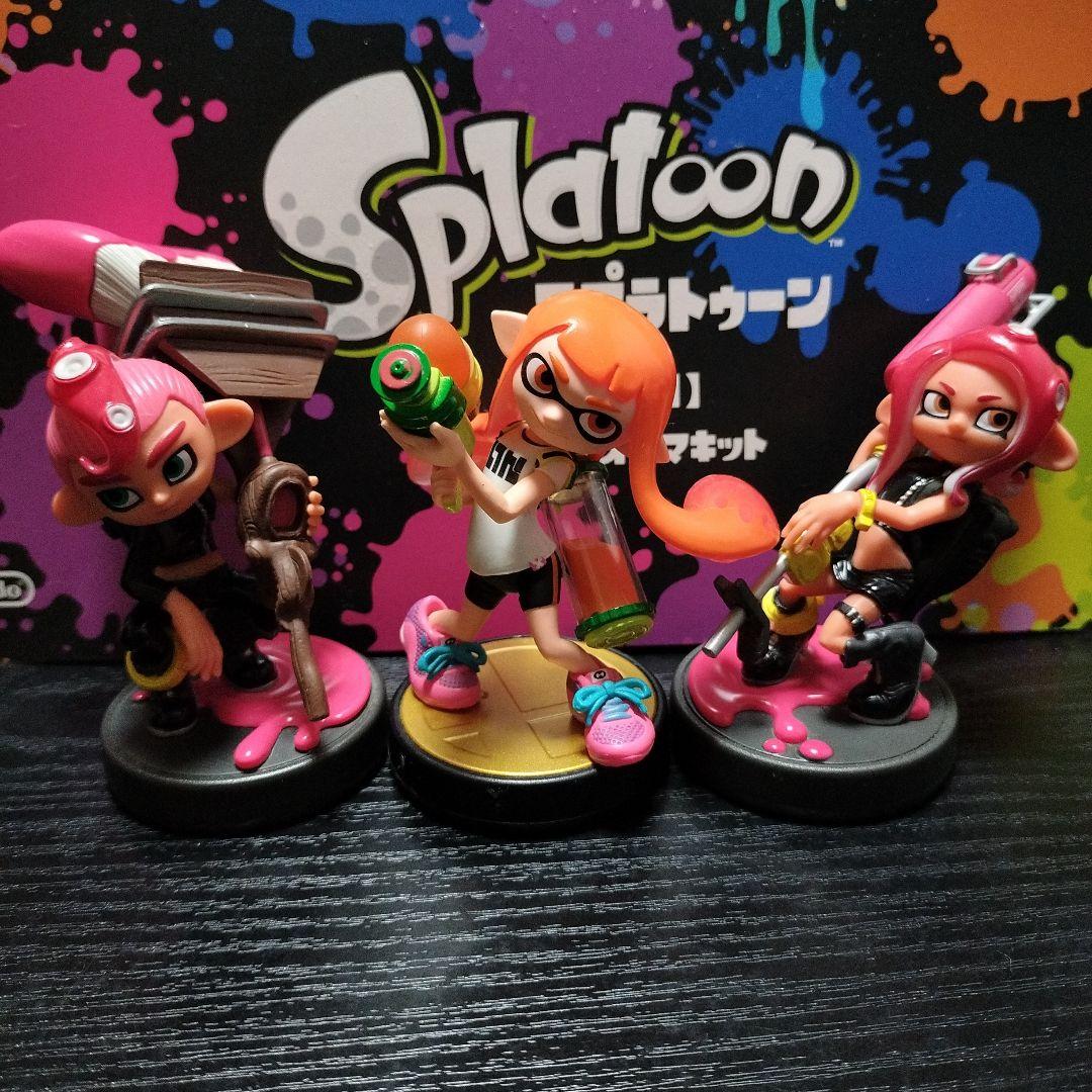 スプラトゥーンamiibo & モズク農園ジオラマキット