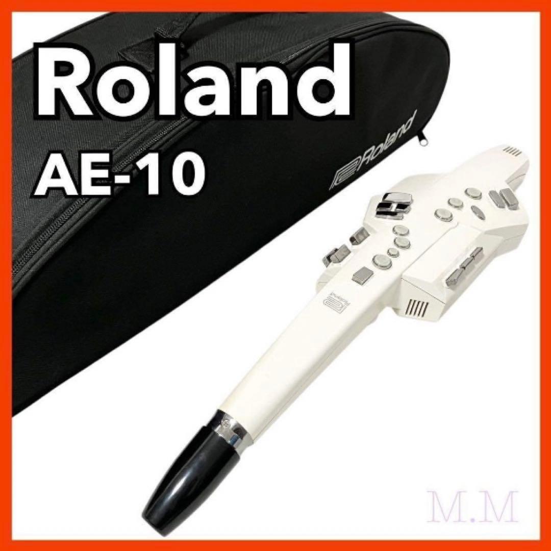 ローランド エアロフォン AE-10 ホワイト ケース付 サックス Roland