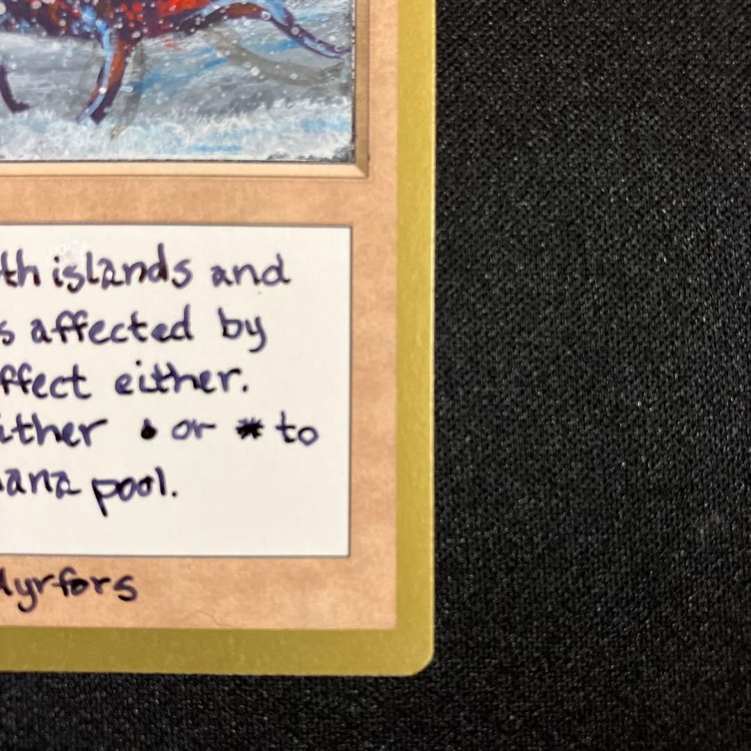 mtg Tundra デュアルランド リクリエイトカード サイン入り