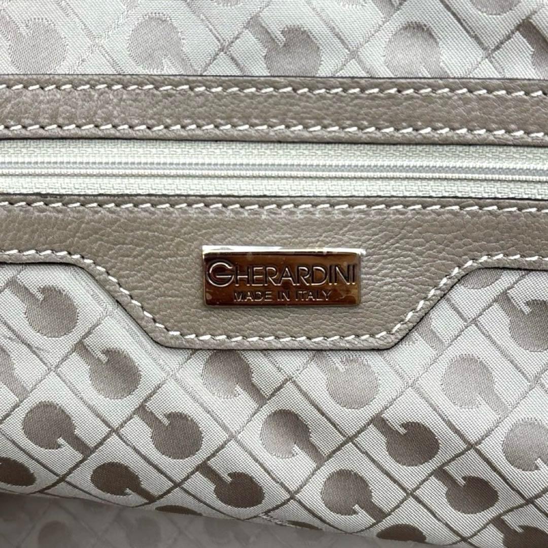 美品◎ゲラルディーニ 2way 斜めがけ ショルダーバッグ ミニボストン レザー