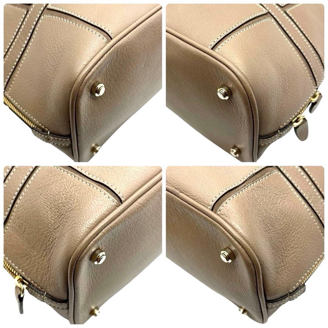 美品◎ゲラルディーニ 2way 斜めがけ ショルダーバッグ ミニボストン レザー