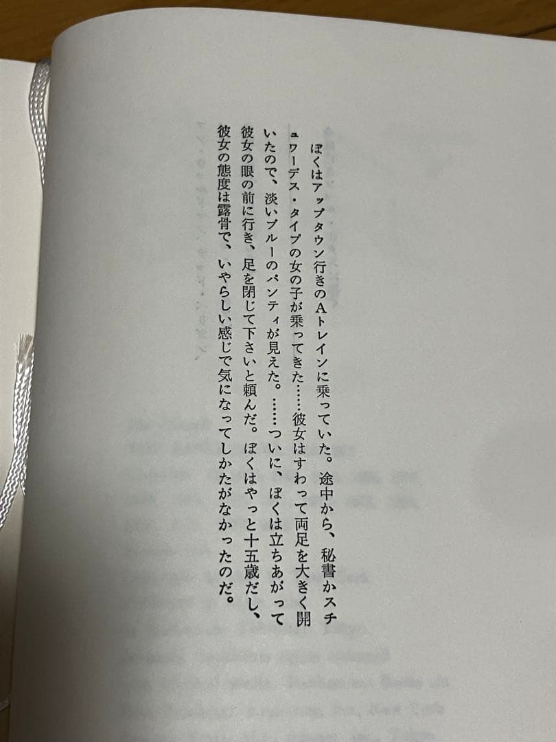 【美品】　マンハッタン少年日記　単行本
