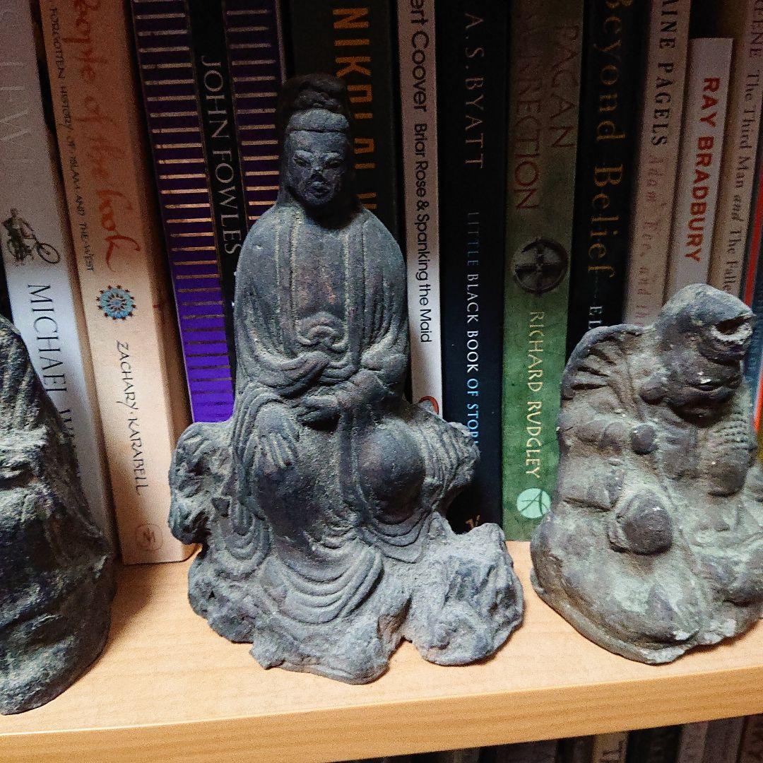 仏像・神像 4個 時代物 江戸〜明治時代頃