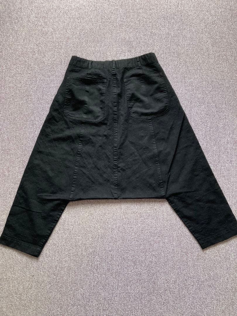 BLACK Comme des garçon サルエルパンツ