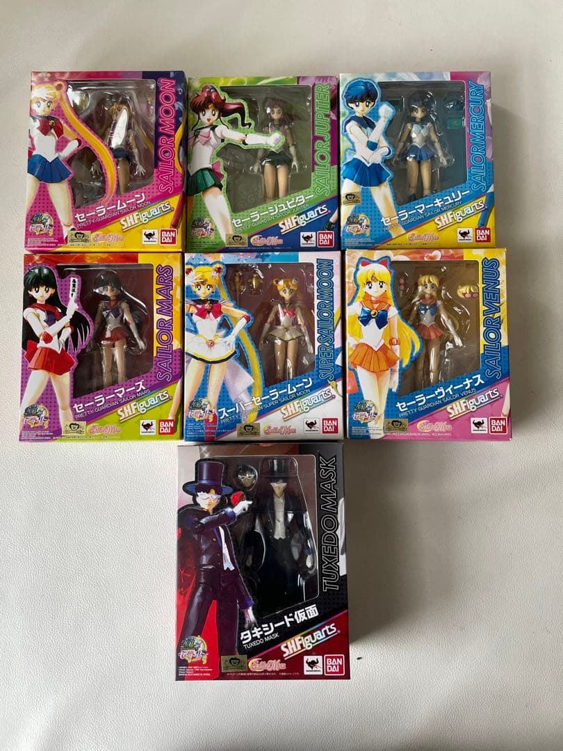 S.Hフィギュアーツ 美少女戦士セーラームーン ジュピター マーキュリー マーズ