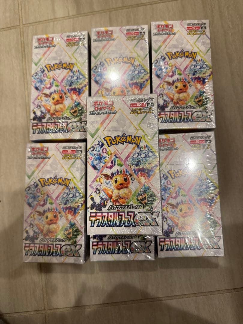 出*可様 新品　ポケモンカード　テラスタルフェスex