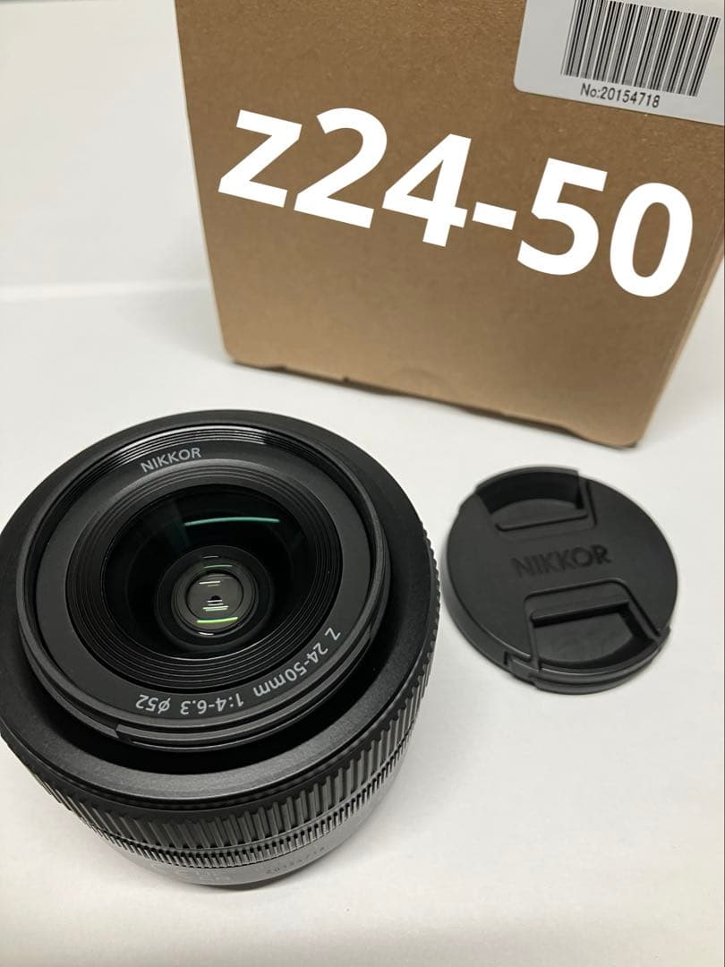 【箱付き】ニコンNIKKOR Z 24-50mm f/4-6.3 初期保証あり