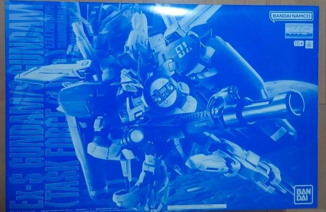 MG 1/100 Ex-Sガンダム/Sガンダム (タスクフォースα Ｖｅｒ.)