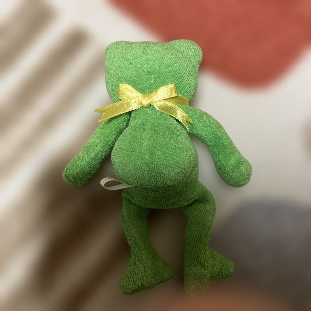 くたくたフレンズ2 かえる　カバヤ　食玩　平成　マスコット　ぬいぐるみ