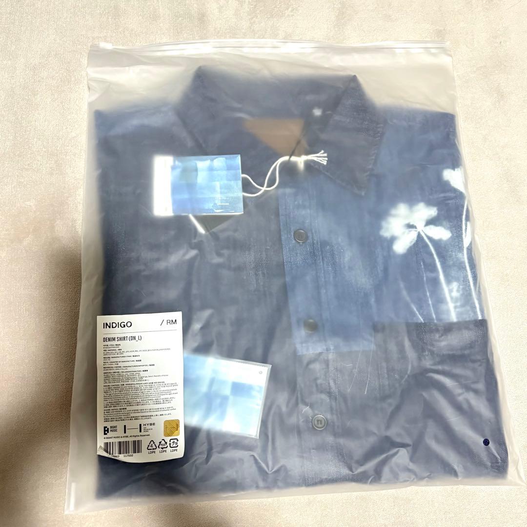 RM INDIGO デニムシャツ