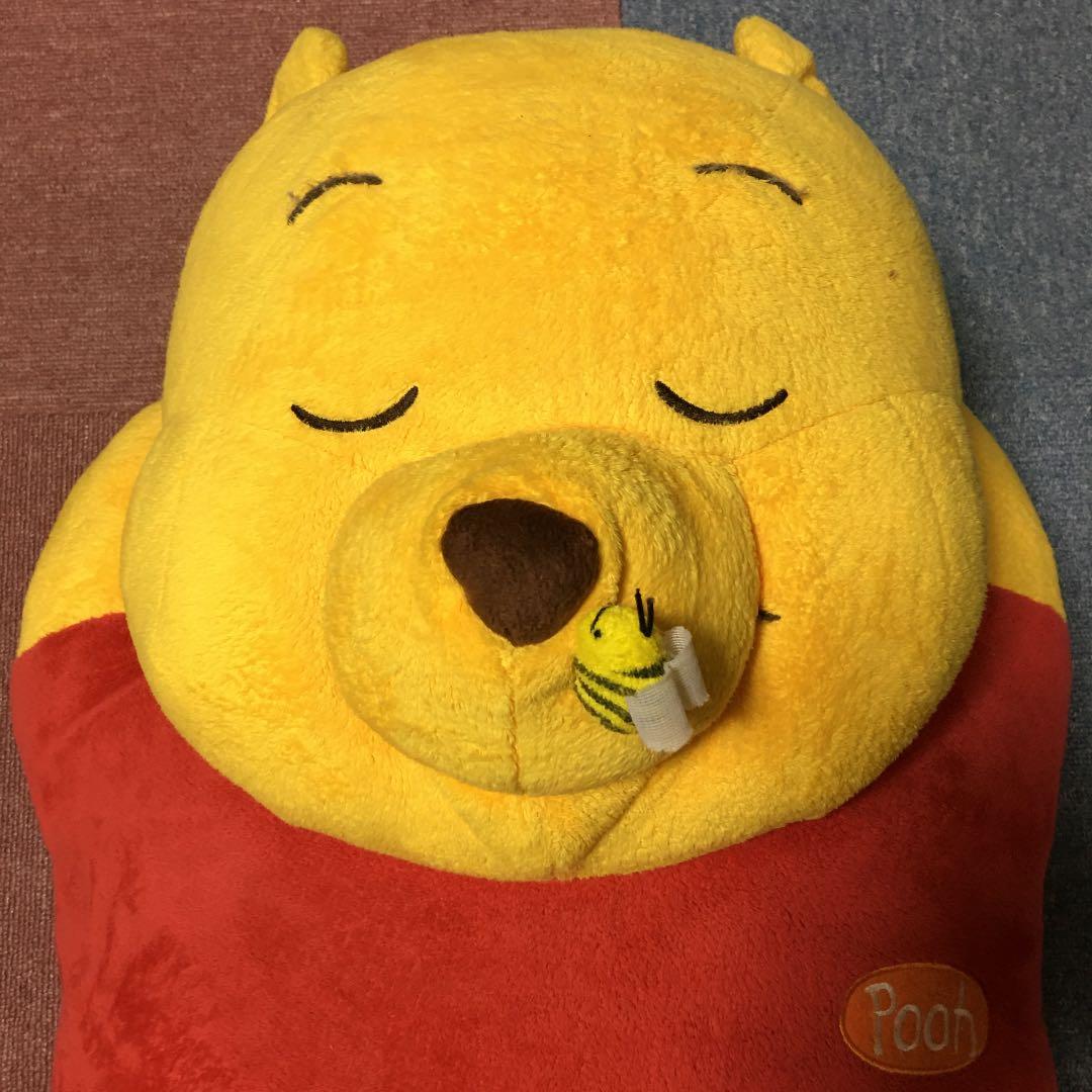 【希少・絶版品】くまのプーさん　ドデカ　ぬいぐるみ