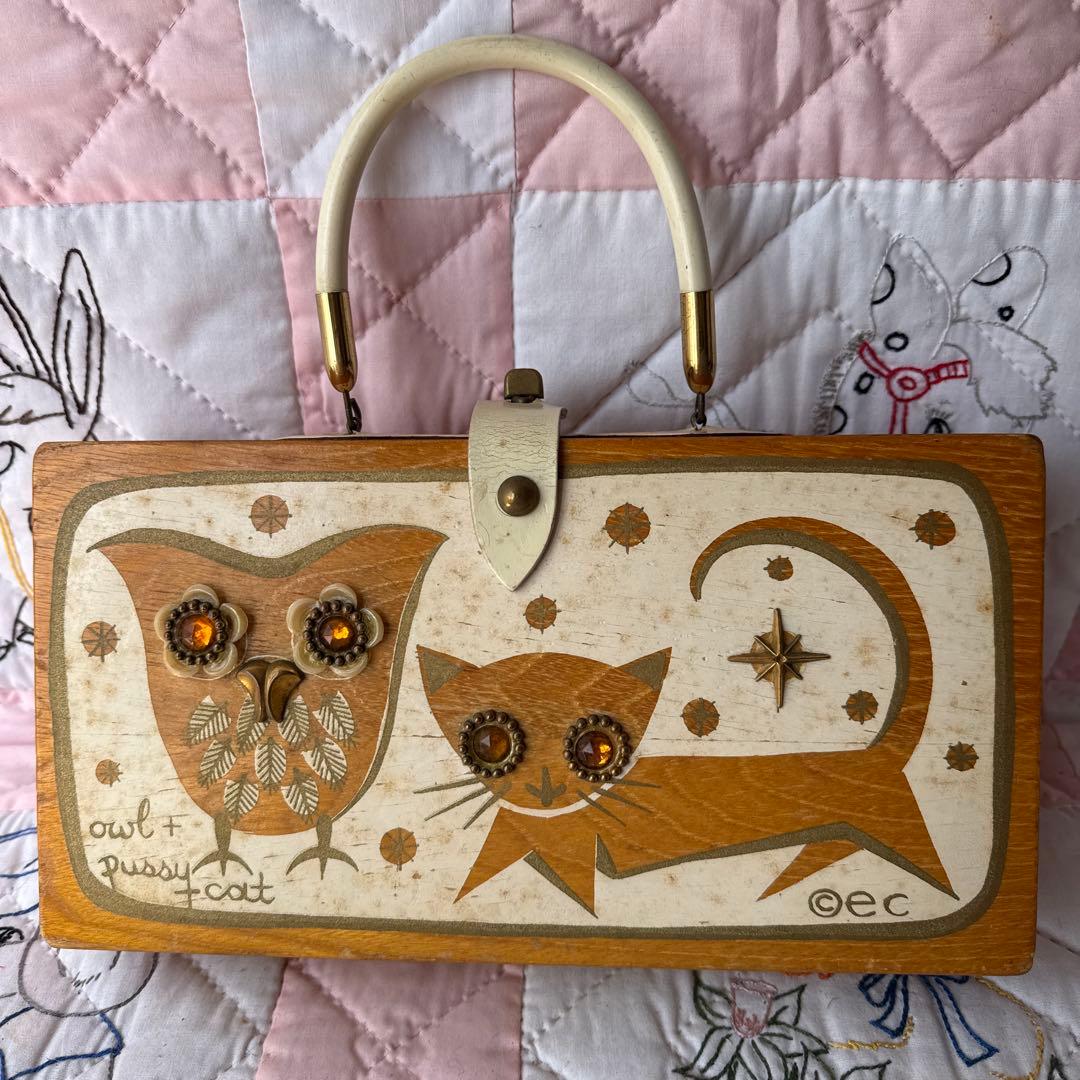 エニッドコリンズ猫フクロウ✳︎アンティークビンテージ