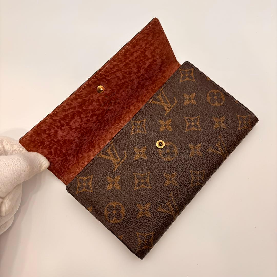 ✨鑑定済✨ルイヴィトン✨モノグラム✨ポルトトレゾール インターナショナル 長財布