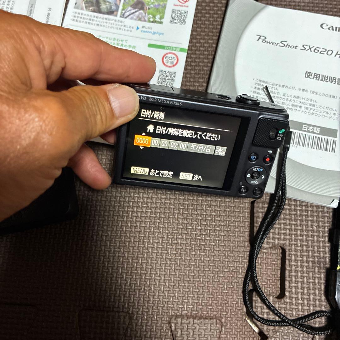 ‼️✨超美品✨Canon SX620 HS デジタルカメラ　箱付きバッテリー2個