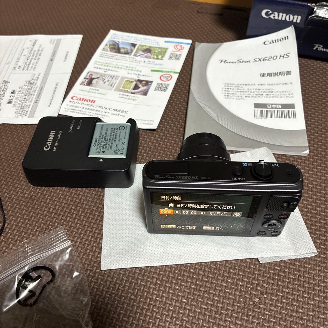‼️✨超美品✨Canon SX620 HS デジタルカメラ　箱付きバッテリー2個
