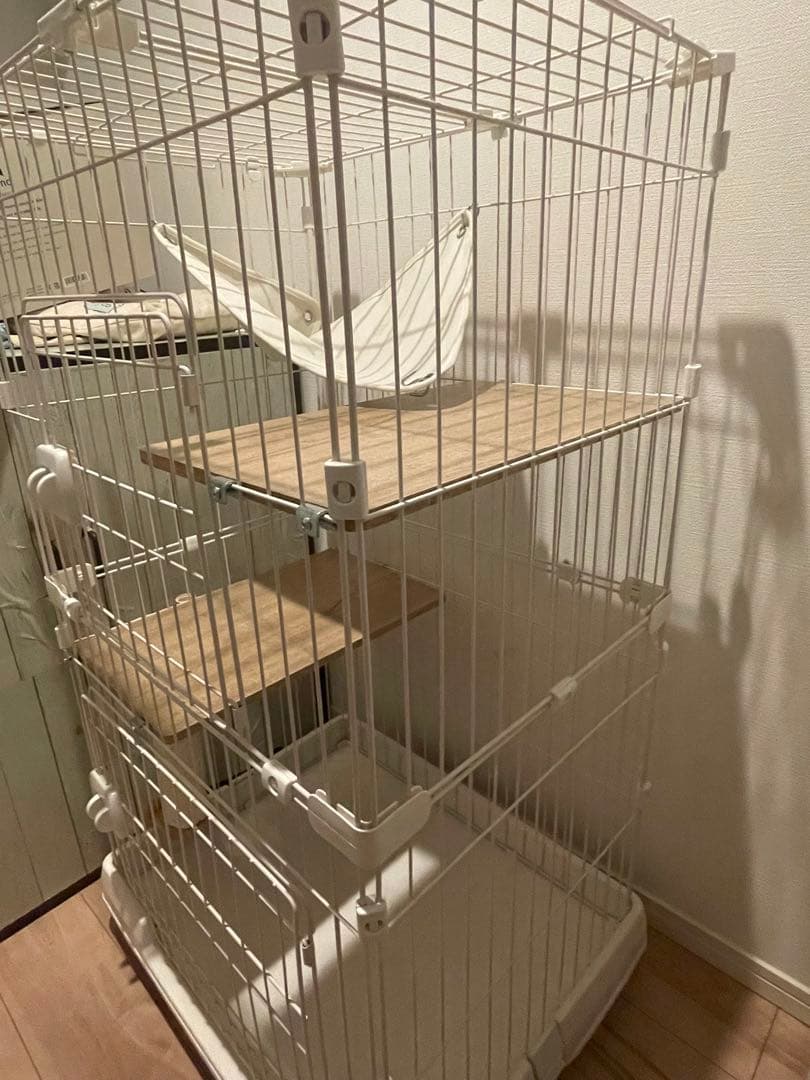 ミニキャットケージ 2段タイプ コンパクト