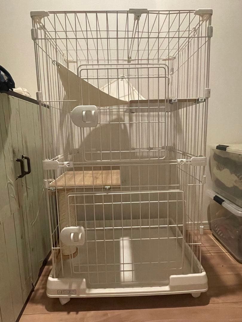 ミニキャットケージ 2段タイプ コンパクト
