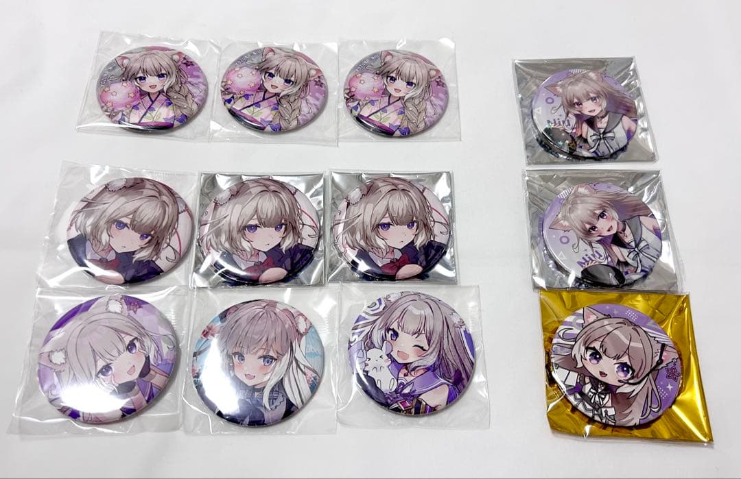 ネオポルテ 夜絆ニウ 缶バッジ