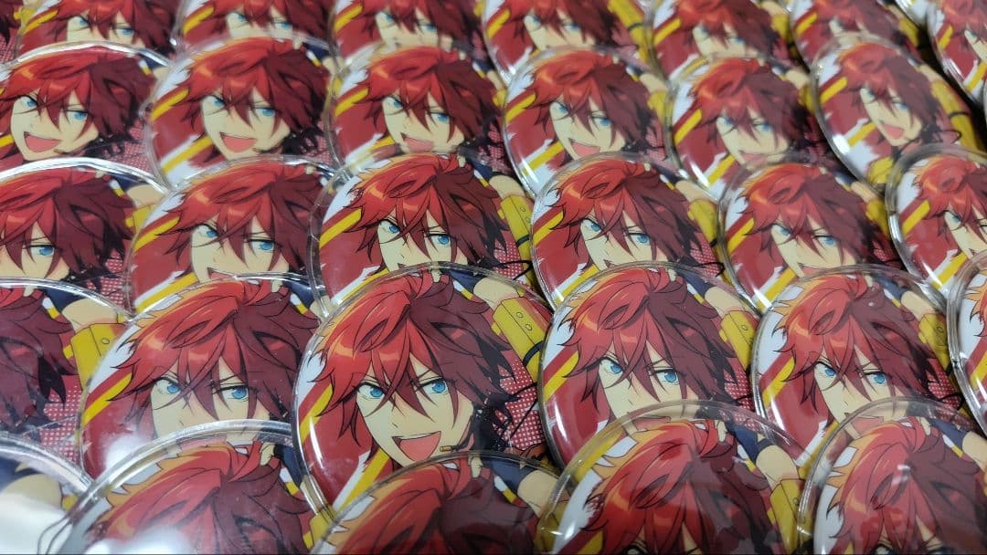 あんスタ　天城燐音　缶バッジ　痛バ　ザッカマート　A3　ロゼッタ　コスマス