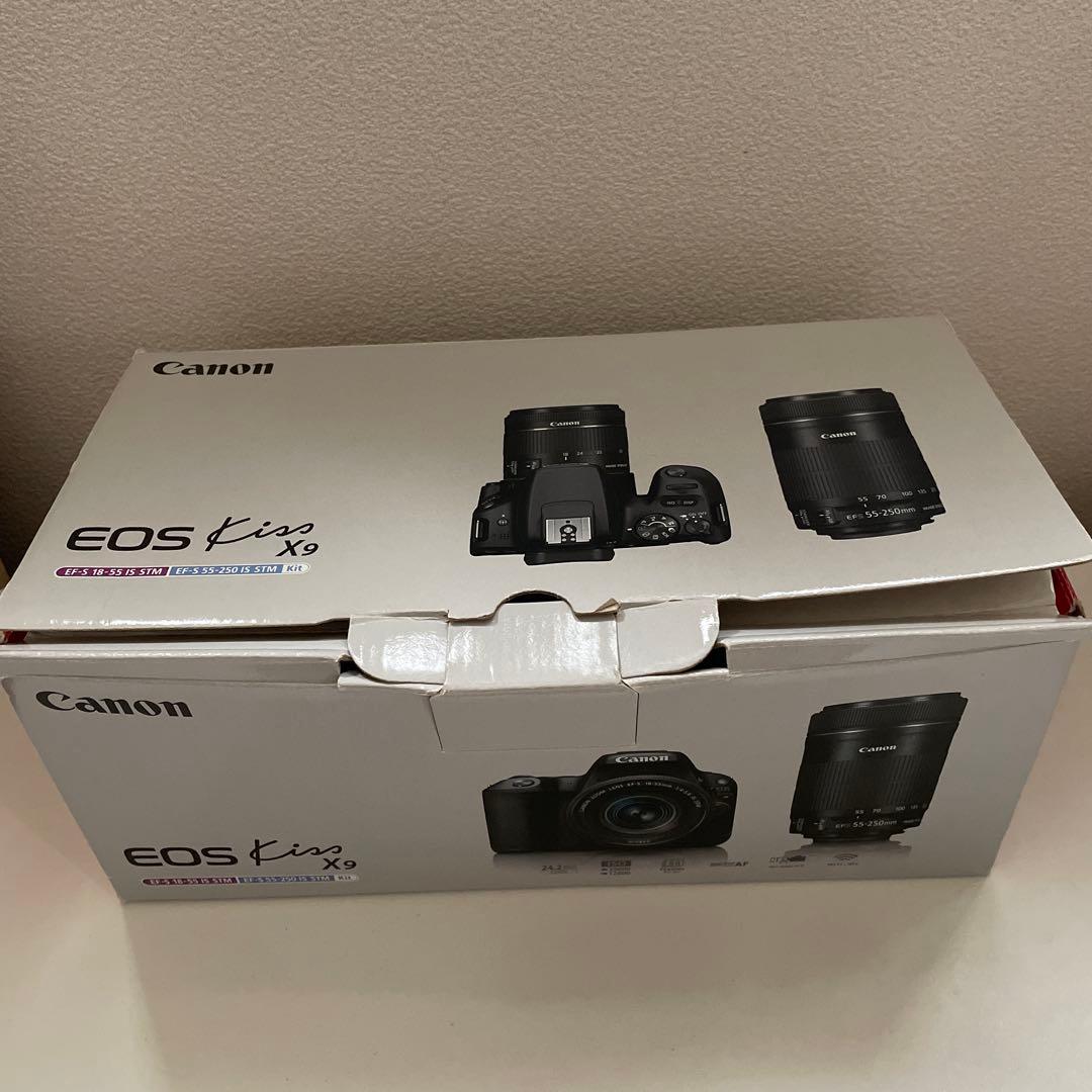 Canon EOS Kiss X9 本体 55-250mmレンズ付き