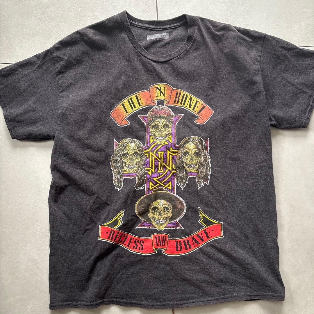 THE BONEZ Scull Cross Tee Tシャツ XL