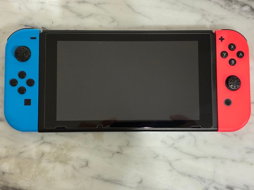 Nintendo Switch 本体【SDカード(32GB),保護フィルム付】