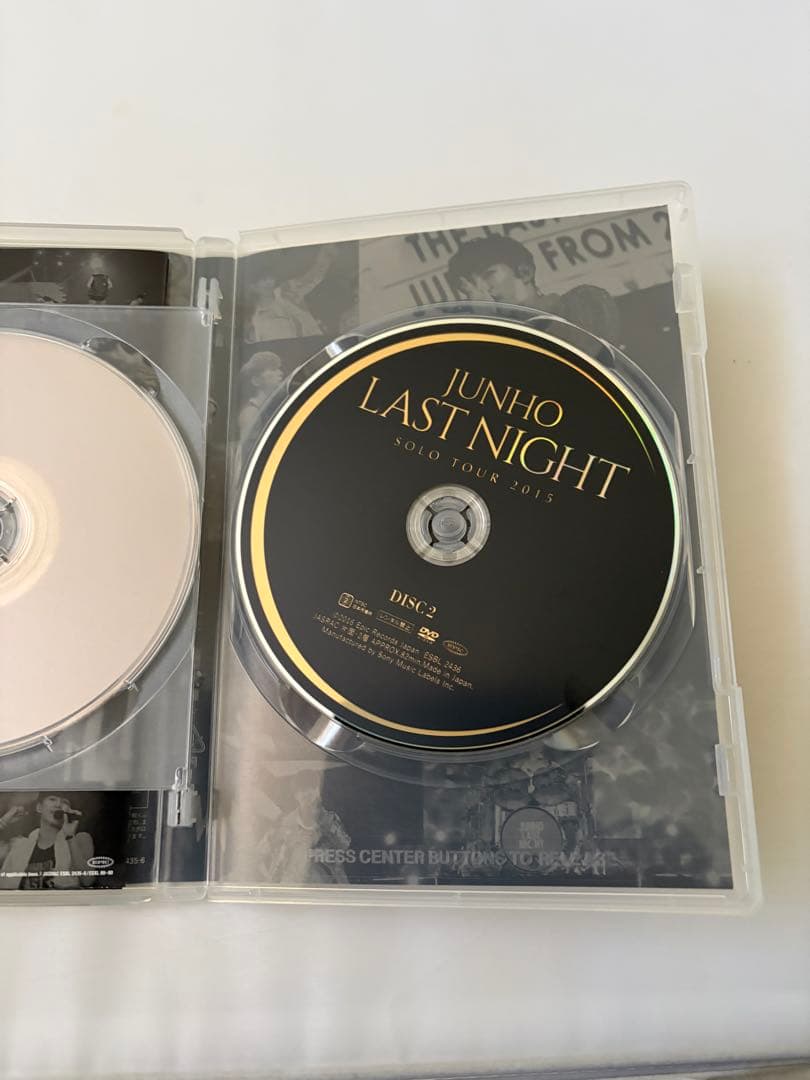 ミュージック JUNHO LAST NIGHT 2015 Solo Tour DVD 2PM