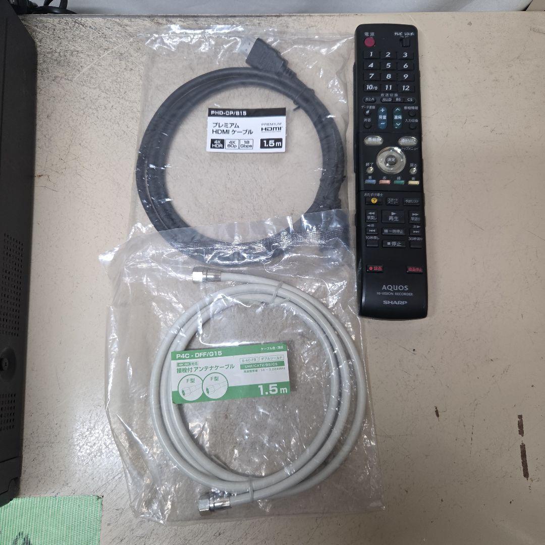 VHS・DVDレコーダー SHARP DV-ACV52 ギヤ交換品