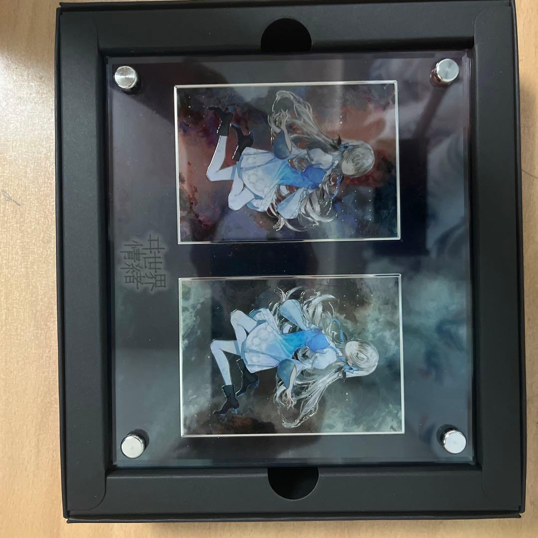 ヰ世界情緒 シリアルナンバー付きメタルアートパネル