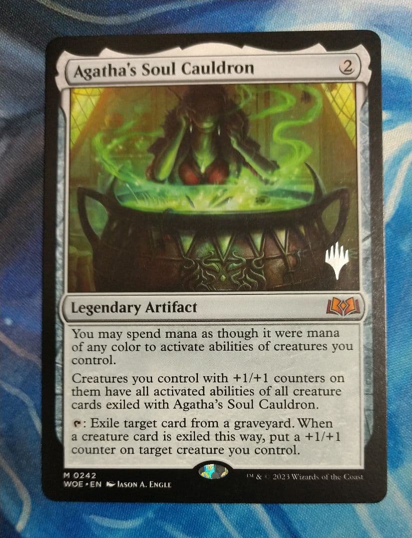 MTG アガサの魂の大釜 WOE 通常枠 PWマークプロモ英語版