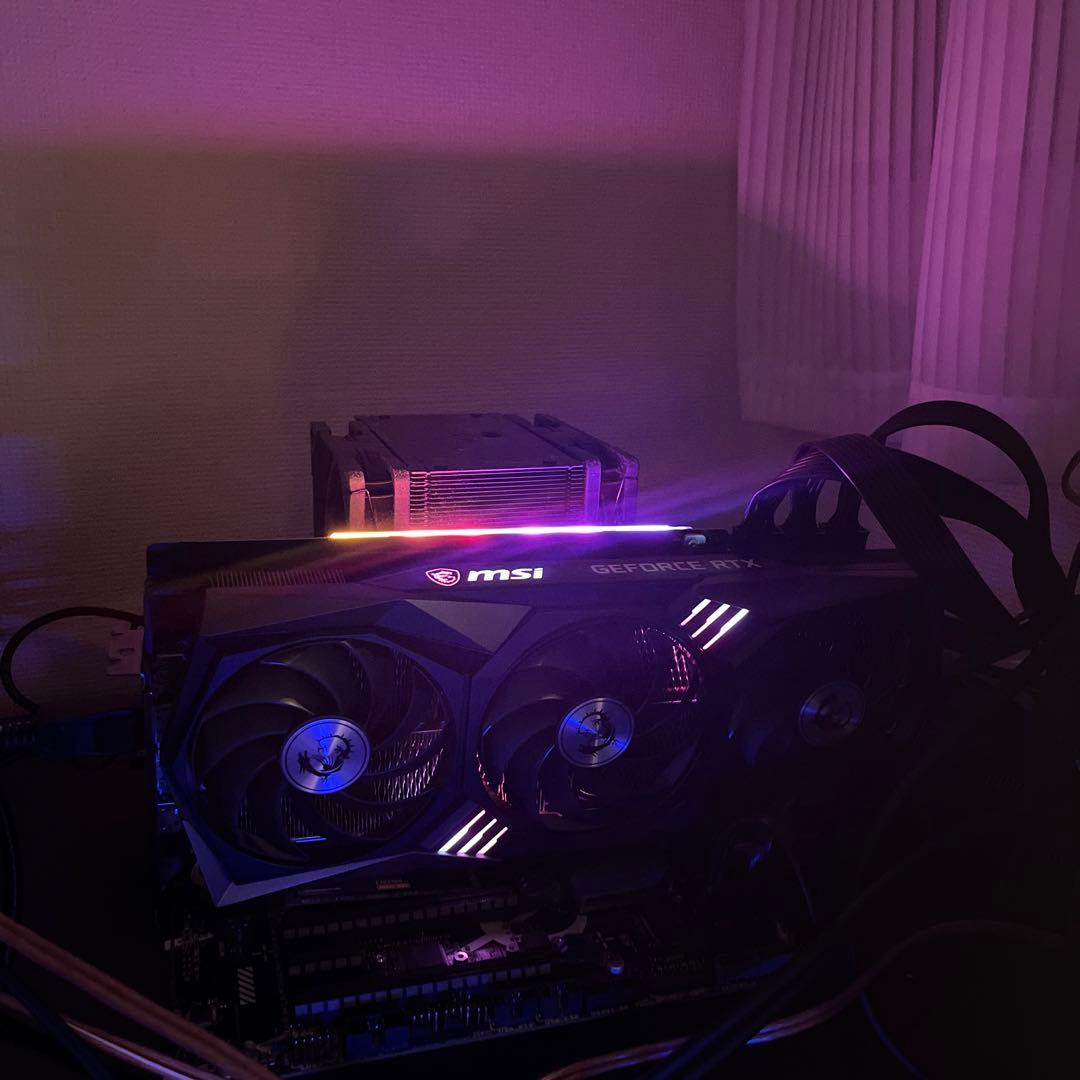 グラフィックボード・グラボ・ビデオカード RTX 3080 12GB LHR MSI GAMING TRIO Z