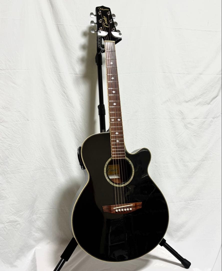 【新品弦張替済】Cooder エレアコ TCP-400 BK タカミネ
