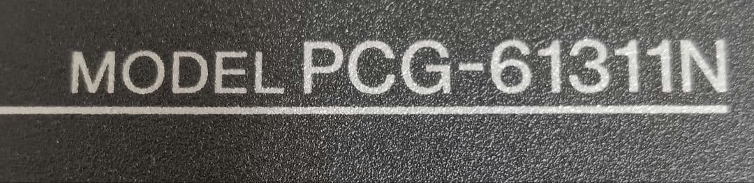 √ VAIO PCG-61311N ストレージ無　メモリ8G