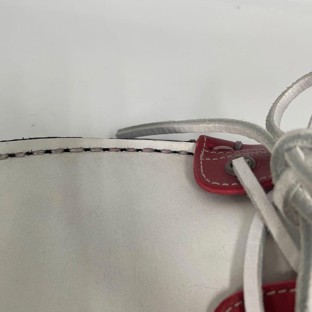 パラブーツ 0504 デッキシューズ トリコロール　レザー