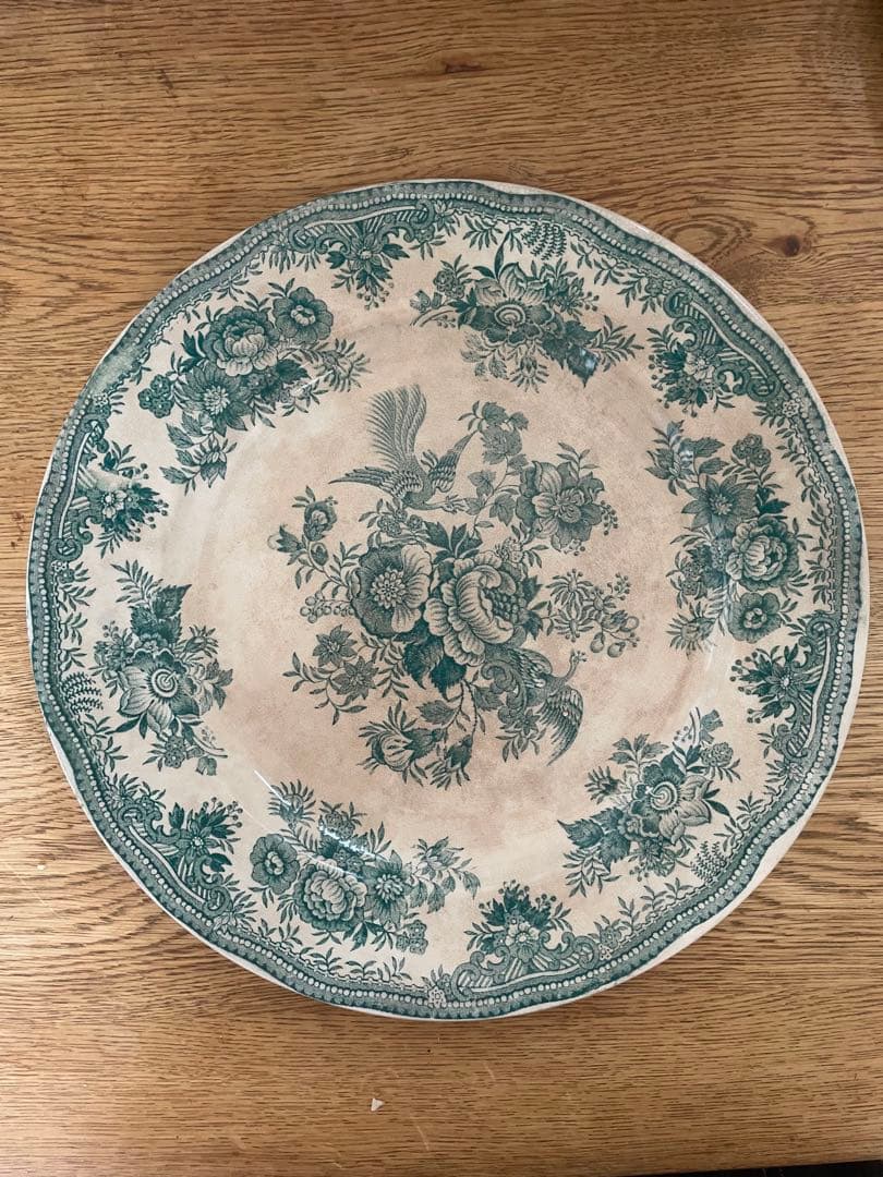 イギリスアンティークプレート絵皿B