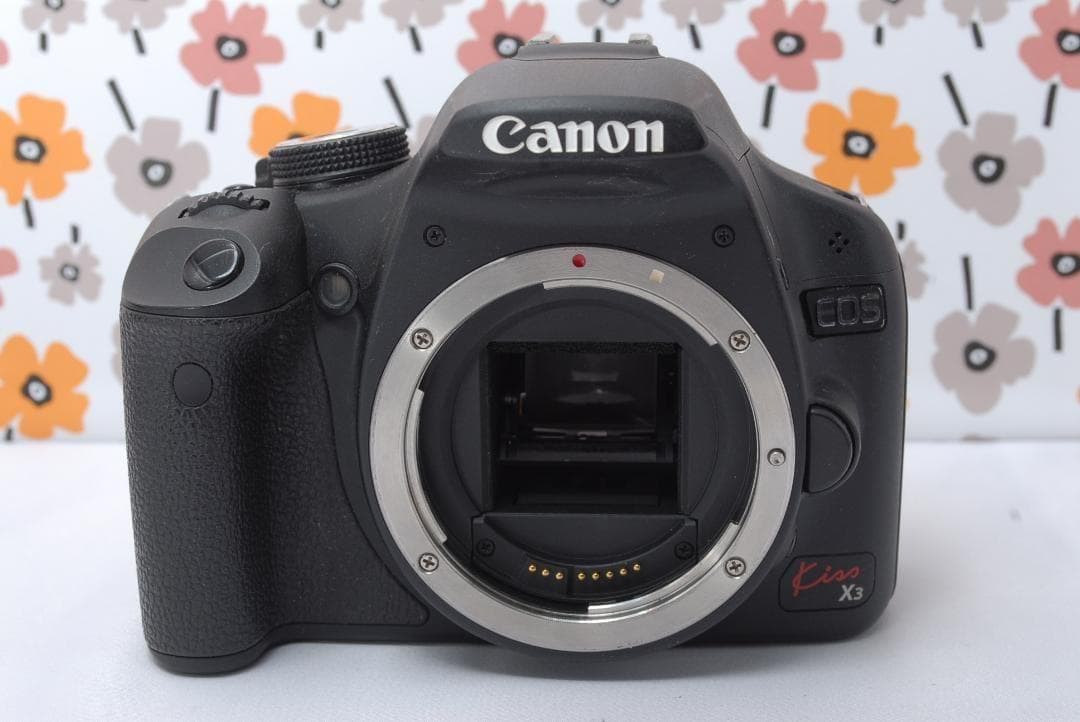 ❤Canon Kiss X3❤近～中距離レンズ❤軽量入門モデル❤スマホ転送OK❤