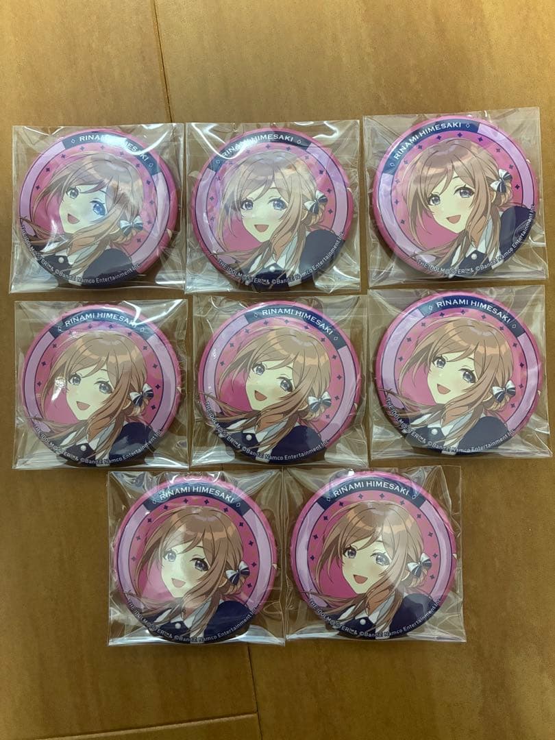 学マス 姫崎莉波 缶バッジ 八景島シーパラダイス 8個