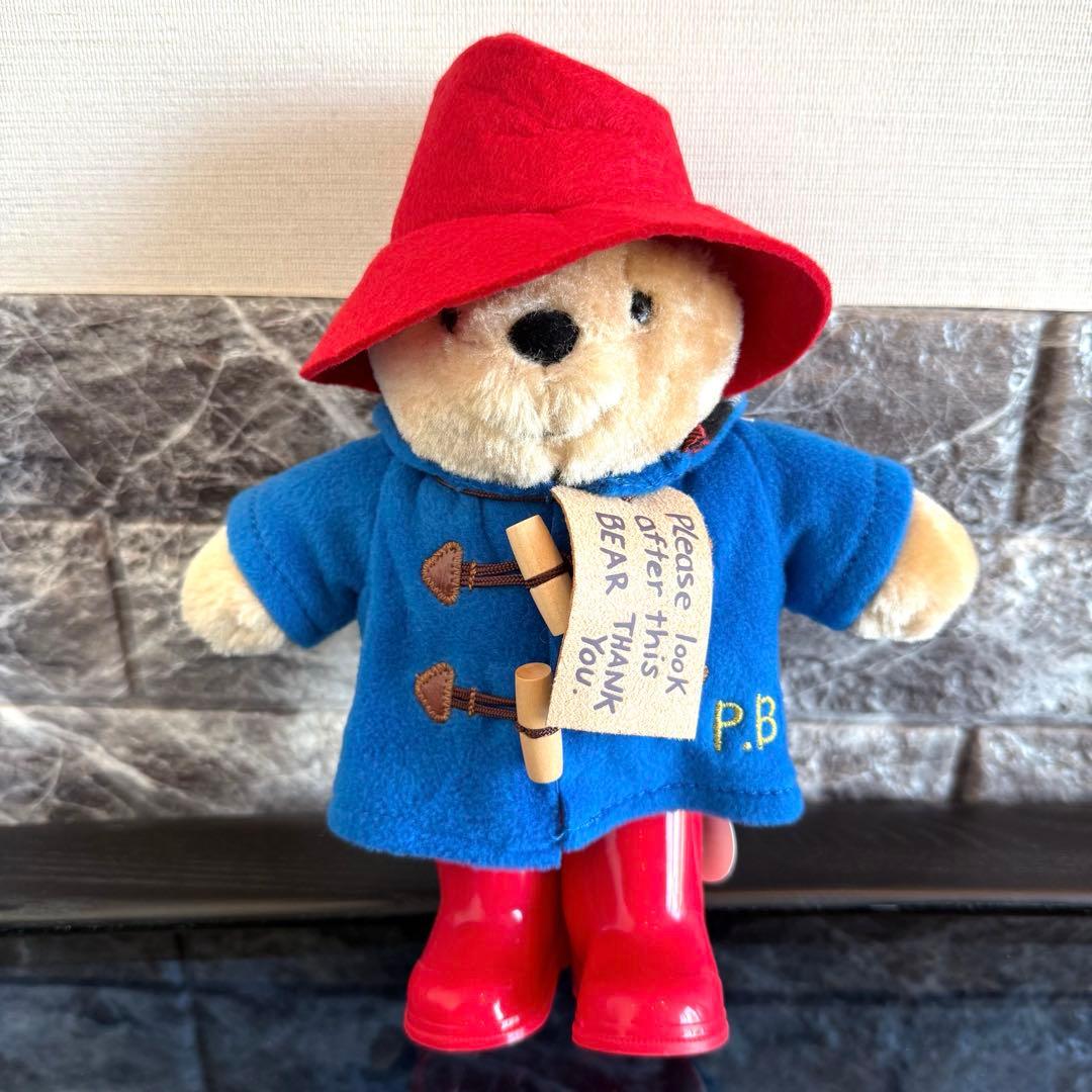 【ロンドン購入/新品タグ付き】パディントンベア☆公式ぬいぐるみ25cm