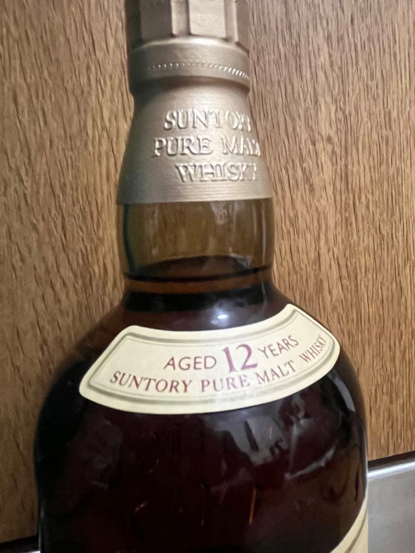サントリー ピュアモルトウイスキー 山崎12年 PURE MOLT whisky