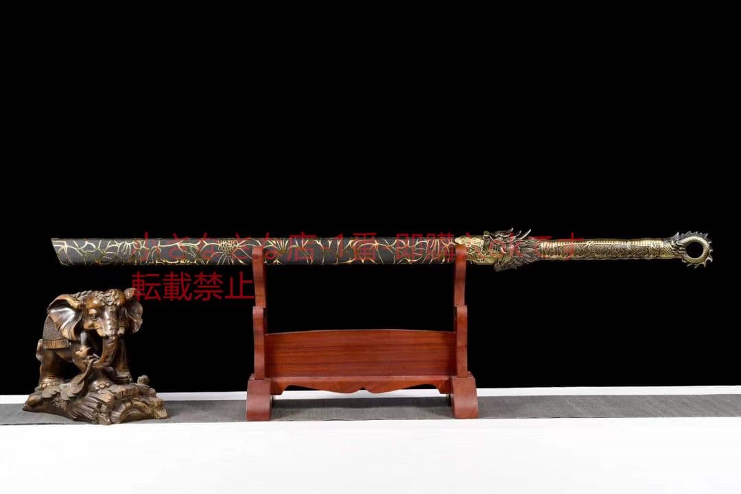 『赤龍』 古兵器 武具 刀装具 日本刀 模造刀 居合刀